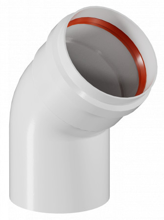 Отвод 45° Immergas п/м DN 80 мм  