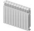 Биметаллический радиатор Rifar EcoBuild 300-10 секций, белый