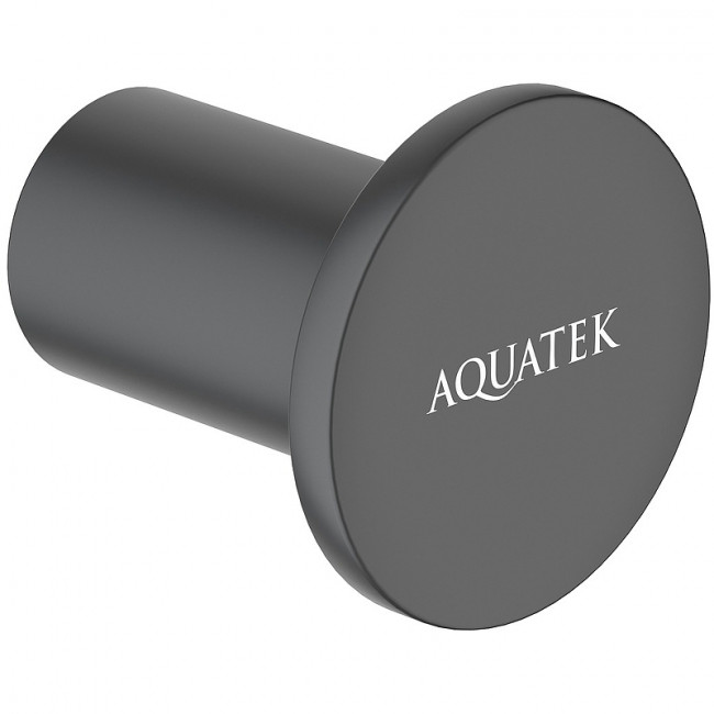 Крючок Aquatek Лира матовый черный AQ4401MB