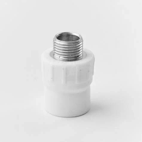 Муфта комбинированная GF+Hakan PPR НР 20х3/4", серая Муфта комбинированная GF+Hakan PPR НР 20х3/4", серая