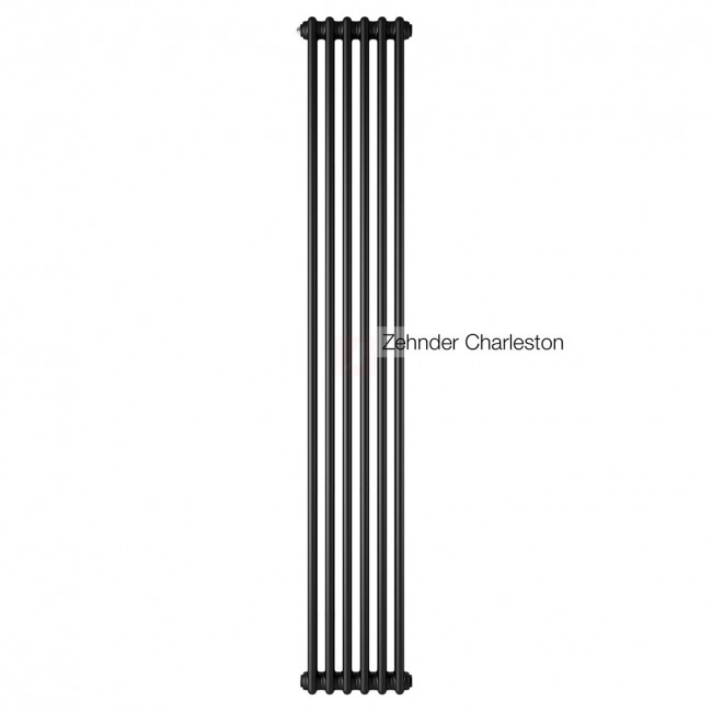 Радиатор трубчатый стальной Zehnder Charleston Retrofit 2180, 06 сек.1/2 бок.подк. RAL9005 (кроншт.в компл.) Радиатор трубчатый стальной Zehnder Charleston Retrofit 2180, 06 сек.1/2 бок.подк. RAL9005 (кроншт.в компл.)