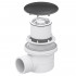 Сифон для душевых поддонов RGW Velplex QYD-06  D60 мм с сухим затвором, графит 18241106-02