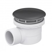 Сифон для душевых поддонов RGW Velplex QYD-06 D60 мм с сухим затвором, графит 18241106-02 Сифон для душевых поддонов RGW Velplex QYD-06 D60 мм с сухим затвором, графит 18241106-02