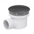 Сифон для душевых поддонов RGW Velplex QYD-06  D60 мм с сухим затвором, графит 18241106-02