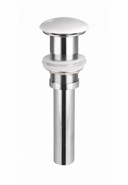 Донный клапан с керамической накладкой Ceramica Nova , "Click-Clack" , белый, без перелива CN2000 Донный клапан с керамической накладкой Ceramica Nova , "Click-Clack" , белый, без перелива CN2000
