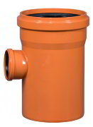 Тройник канализационный Ostendorf KGEA 250/110х87°