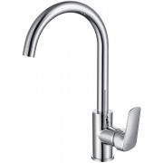Смеситель для кухни Aquatek Вега (полукруглый излив), хром AQ1082CR Смеситель для кухни Aquatek Вега (полукруглый излив), хром AQ1082CR
