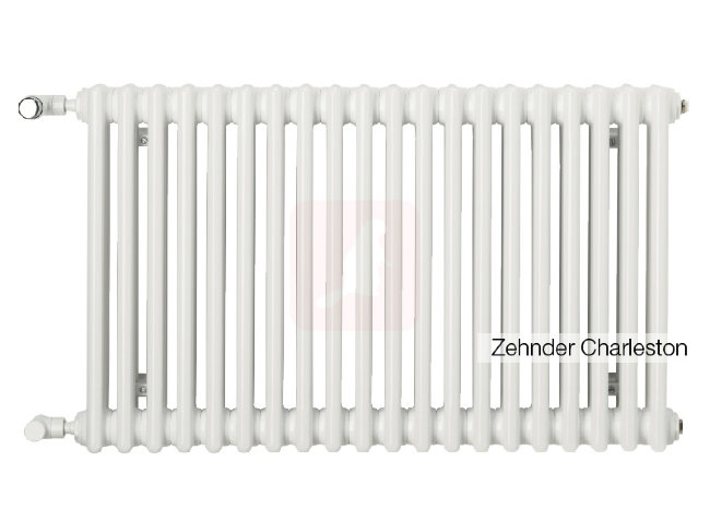 Радиатор трубчатый стальной Zehnder Charleston Retrofit 2050, 24 сек.1/2 бок.подк. RAL9016 (кроншт.в компл.) Радиатор трубчатый стальной Zehnder Charleston Retrofit 2050, 24 сек.1/2 бок.подк. RAL9016 (кроншт.в компл.)