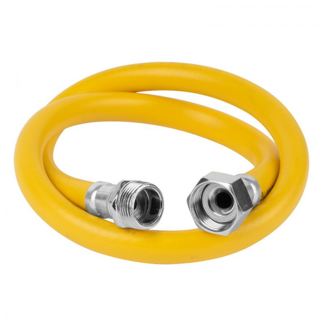Подводка для газа гибкая ELKA 1/2" 600 мм НР-ВР с покрытием PVC Подводка для газа гибкая ELKA 1/2" 600 мм НР-ВР с покрытием PVC