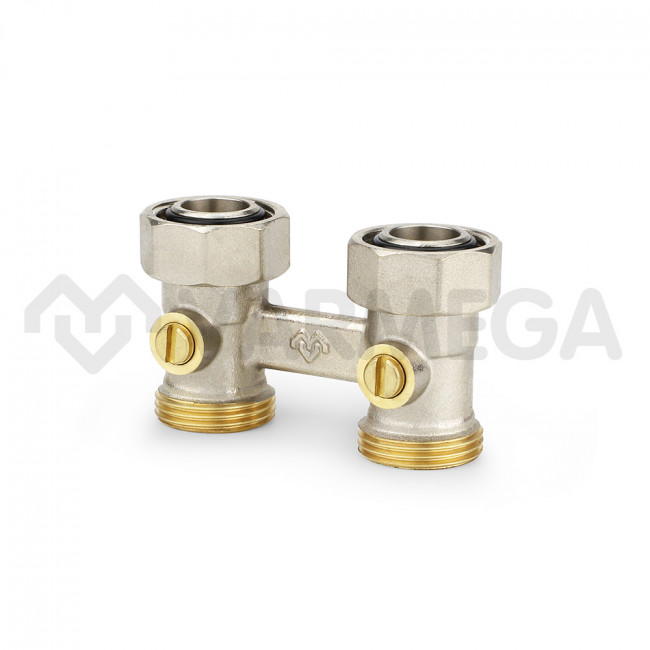 Узел нижнего подключения Varmega, VM14111 3/4"EKх3/4"EK НР-ВР, прямой, для двухтрубных систем Узел нижнего подключения Varmega, VM14111 3/4"EKх3/4"EK НР-ВР, прямой, для двухтрубных систем