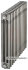Радиатор трубчатый стальной Zehnder Charleston Retrofit 3057, 12 сек.1/2 бок.подк. 0325 TL (кроншт.в компл.)
