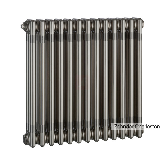 Радиатор трубчатый стальной Zehnder Charleston Retrofit 3057, 12 сек.1/2 бок.подк. 0325 TL (кроншт.в компл.)