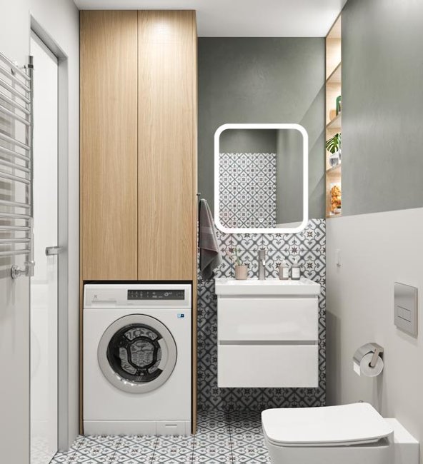 Тумба с раковиной Sanstar Riana 60, 2 ящика, подвесная, белая, Грейс 60