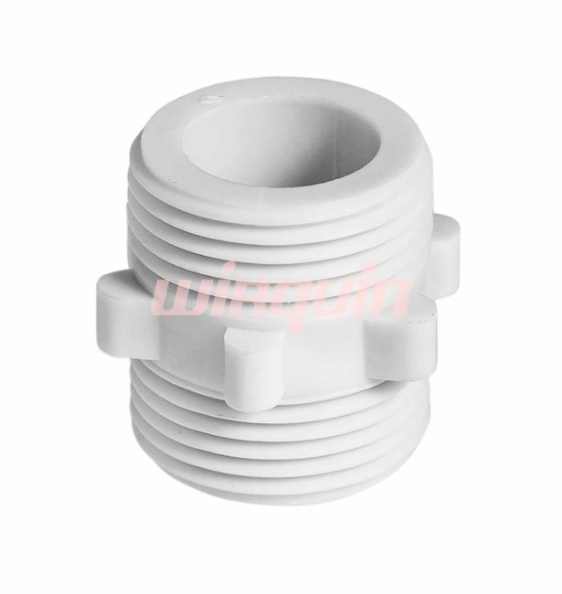 Соединитель VIRPlast для наливных шлангов 3/4" x 3/4" (бочонок) Соединитель VIRPlast для наливных шлангов 3/4" x 3/4" (бочонок)