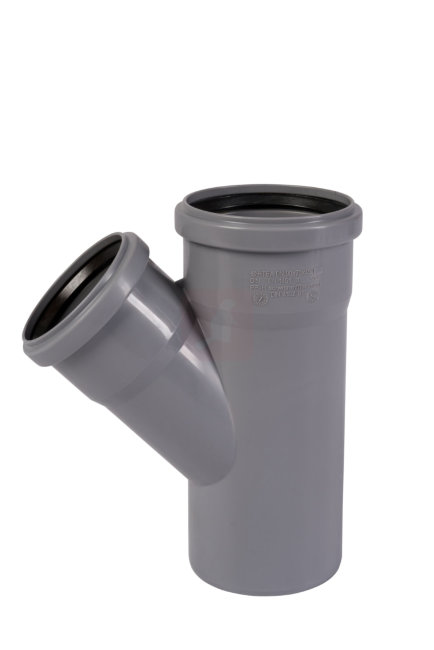 Тройник канализационный Ostendorf HTEA 90/75х45°