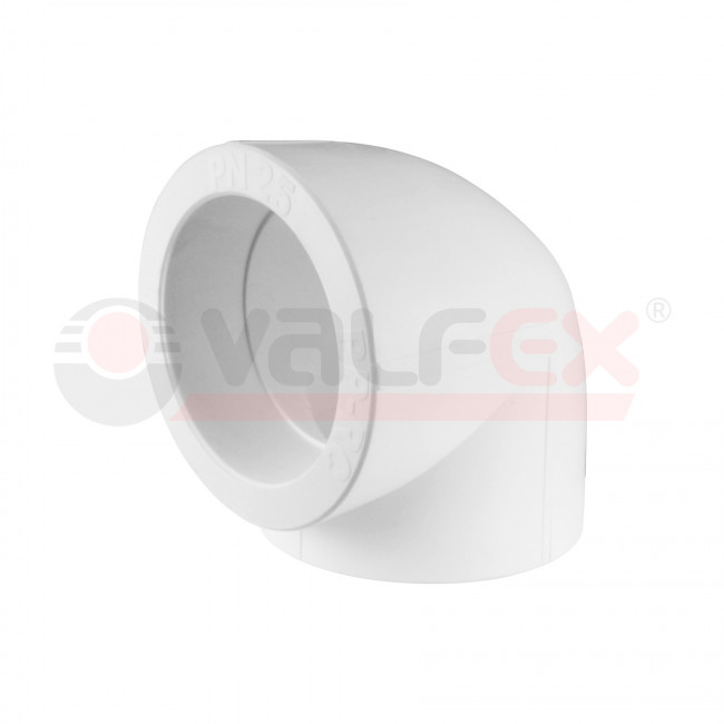 Колено Valfex PPR 20х90, белое Колено Valfex PPR 20х90, белое