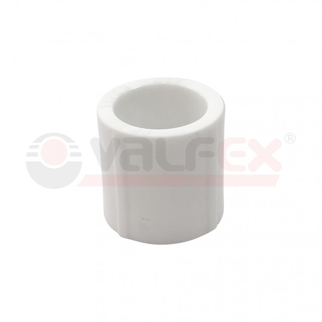 Муфта соединительная Valfex PPR 110, белая Муфта соединительная Valfex PPR 110, белая