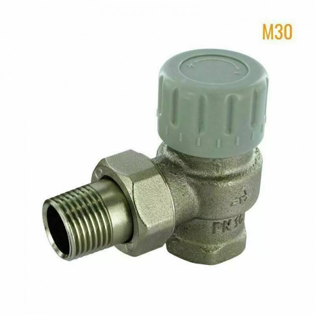 Клапан термостатический угловой Comap 804R ДУ15 3/4"в/н , с фиксированным и увеличенным Kv L2120010 Клапан термостатический угловой Comap 804R ДУ15 3/4"в/н , с фиксированным и увеличенным Kv L2120010