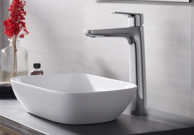 Смеситель для раковины Aquatek Бетта 230 без донного клапана, хром AQ1104CR Смеситель для раковины Aquatek Бетта 230 без донного клапана, хром AQ1104CR