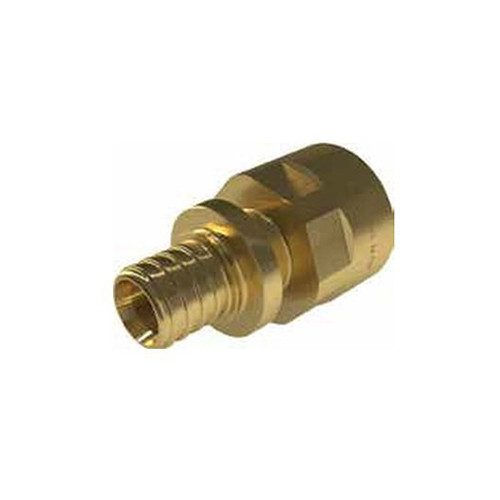 Муфта (штуцер) переходная KAN-therm UltraLine 20х2,8/1/2" с ВР, латунь, аксиальная 2509044002