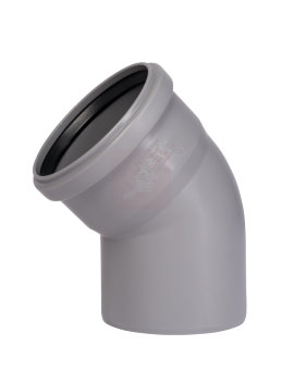 Отвод канализационный Ostendorf HTB 110х45° Отвод канализационный Ostendorf HTB 110х45°
