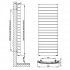 Биметаллический вертикальный радиатор Rifar Confex 500-22 секций, антрацит