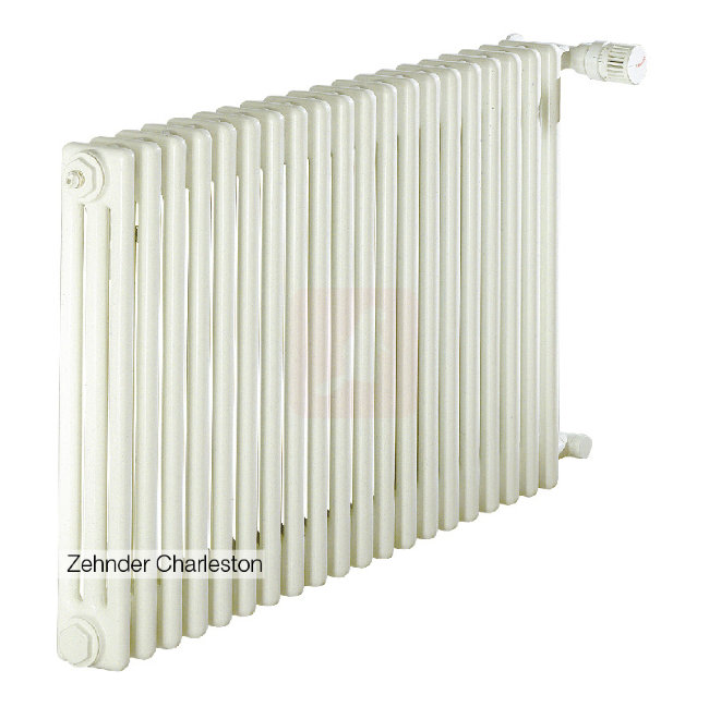 Радиатор трубчатый стальной Zehnder Charleston Retrofit 3030, 30 сек.1/2 бок.подк. RAL9016 (кроншт.в компл.) Радиатор трубчатый стальной Zehnder Charleston Retrofit 3030, 30 сек.1/2 бок.подк. RAL9016 (кроншт.в компл.)