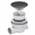 Сифон для душевых поддонов RGW Velplex QYD-01 D90 мм с гидрозатвором, графит 39241101-02