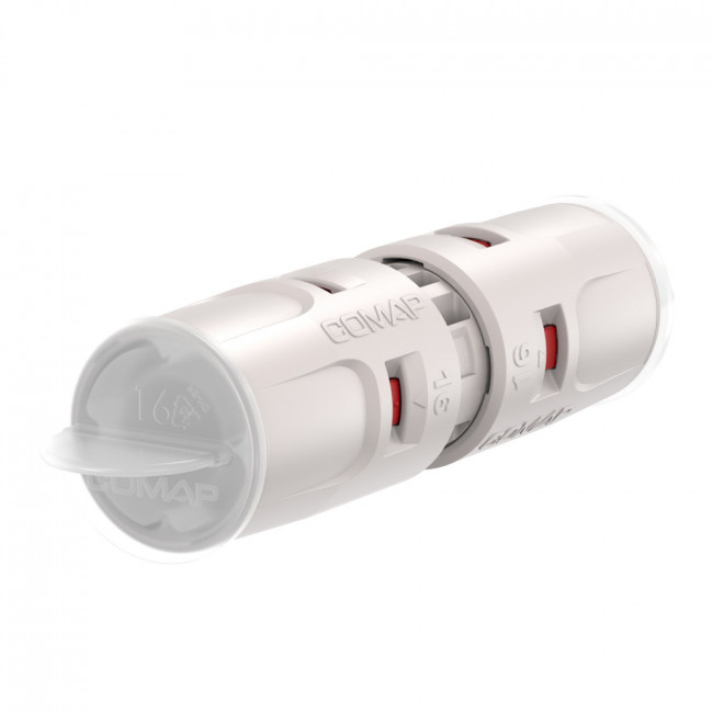 Муфта равнопроходная Comap PUSH 20х2 9270P PPSU 9270P20 Муфта равнопроходная Comap PUSH 20х2 9270P PPSU 9270P20