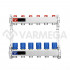 Коллекторная группа без расходомеров Varmega VM15506 ВР 1" на 6 контуров, 3/4" EK, нержавеющая сталь