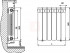Алюминиевый радиатор Rifar Alum 500, 7 секций