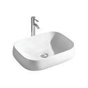 Раковина Aquatek 560*420*140 для установки на столешницу, цвет матовый белый AQ5526-MW