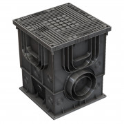 Колодец коммуникационный Aquastok Master 350*350*420 с крышкой В125 (4355)