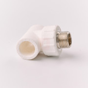 Тройник GF+Hakan PPR НР 20х1/2", белый (150)