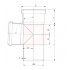 Тройник канализационный Ostendorf Skolan dB SKEA 90/90х87°