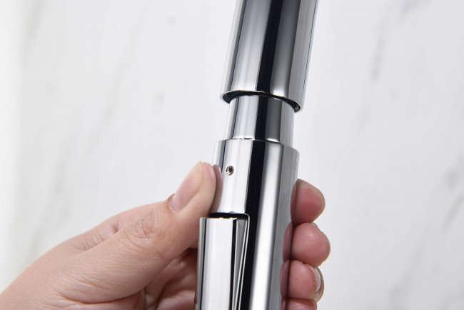 Смеситель для кухни Aquatek Европа с вытяжным изливом 2 jet, хром AQ1384CR Смеситель для кухни Aquatek Европа с вытяжным изливом 2 jet, хром AQ1384CR
