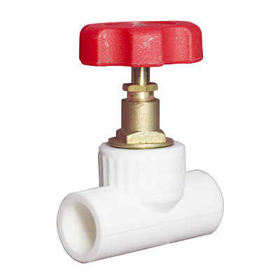Вентиль Valfex PPR 25х3/4"х90 град.проходной, белый Вентиль Valfex PPR 25х3/4"х90 град.проходной, белый