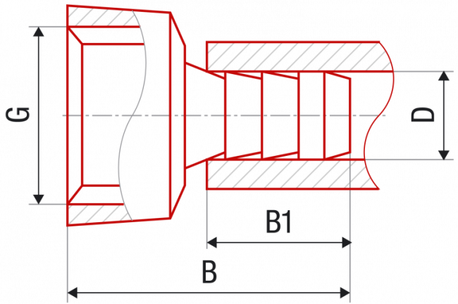 Наконечник шланга FV-Plast PPR 20х3/4", серый Наконечник шланга FV-Plast PPR 20х3/4", серый