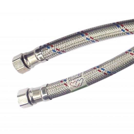 Подводка гибкая для воды Monoflex Гигант SS 20 мм 1/2" L=0,5 м в-в