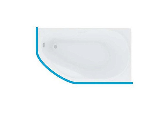 Карниз для ванны Медея Aquatek Г-образный 1700х950/500 Карниз для ванны Медея Aquatek Г-образный 1700х950/500