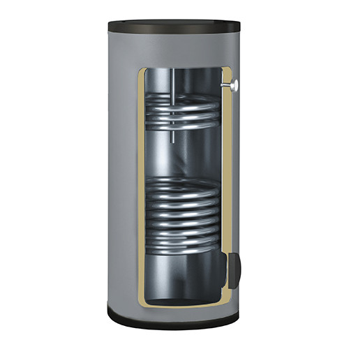 Бойлер косвенного нагрева Gekon B02 40/28 кВт, 300 л, с 2-я ТО, напольный, INOX Бойлер косвенного нагрева Gekon B02 40/28 кВт, 300 л, с 2-я ТО, напольный, INOX