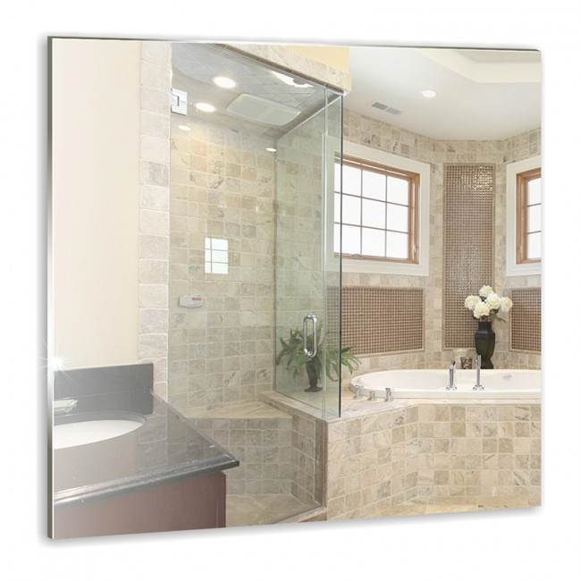 Зеркало Mixline квадрат 400*400 б/полки Зеркало Mixline квадрат 400*400 б/полки