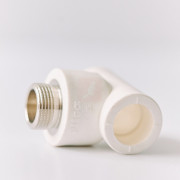 Тройник Pilsa PPR НР 25х1/2", белый Тройник Pilsa PPR НР 25х1/2", белый