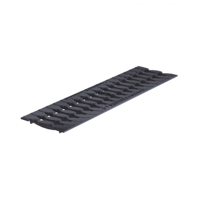 Решетка чугунная косичка Aquastok Norma DN100 C250 500х136х17.5 (31017C)