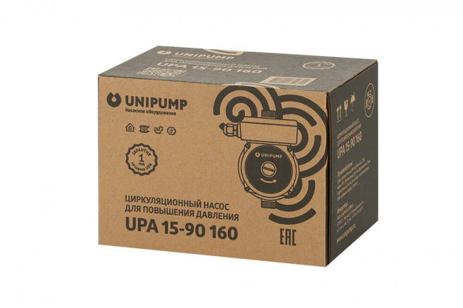 Насос циркуляционный для повышения давления Unipump UPA 15-90 160 44898 Насос циркуляционный для повышения давления Unipump UPA 15-90 160 44898