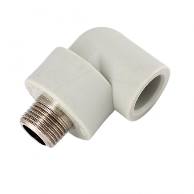 Колено Heisskraft PPR НР 20х1/2", серое Колено Heisskraft PPR НР 20х1/2", серое