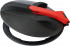 Крышка для баков Aquatek D355 мм, черная с красным клапаном
