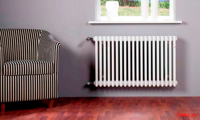 Радиатор трубчатый стальной Zehnder Charleston Retrofit 3050, 30 сек.1/2 бок.подк. RAL9016 (кроншт.в компл.) Радиатор трубчатый стальной Zehnder Charleston Retrofit 3050, 30 сек.1/2 бок.подк. RAL9016 (кроншт.в компл.)