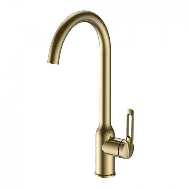 Смеситель для кухни Valfex Tantalus Steel Gold, нержавеющая сталь, золото VF.70825-5 Смеситель для кухни Valfex Tantalus Steel Gold, нержавеющая сталь, золото VF.70825-5