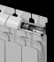 Биметаллический радиатор Rifar EcoBuild 500-8 секций, белый